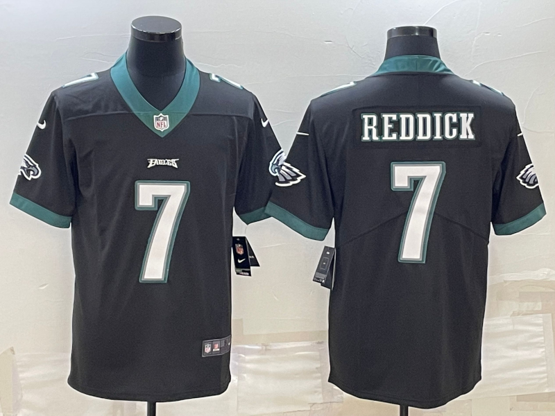 Men's Philadelphia Eagles Haason Reddick #7 Black Jersey